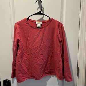 Talbots Size 1X Long Sleeve Top